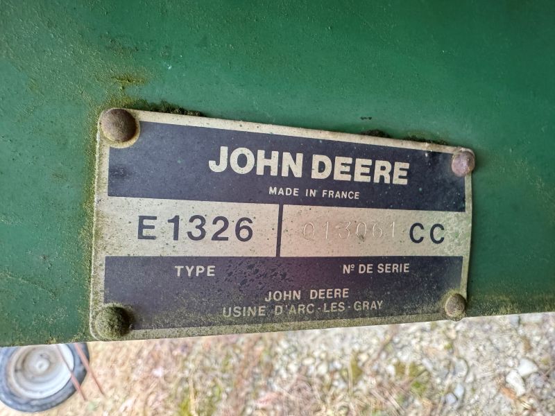 1980 John Deere 1326 disc mower conditioner for sale at Baker and Sons equipment in ohio