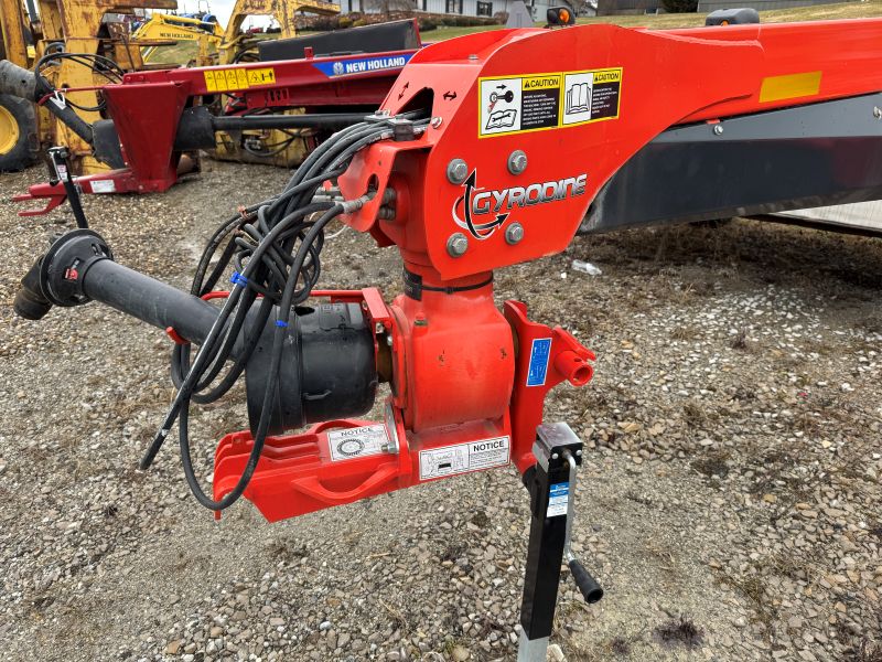 2016 Kuhn FC3160TLR disc mower conditioner in stock at Baker and Sons in ohio