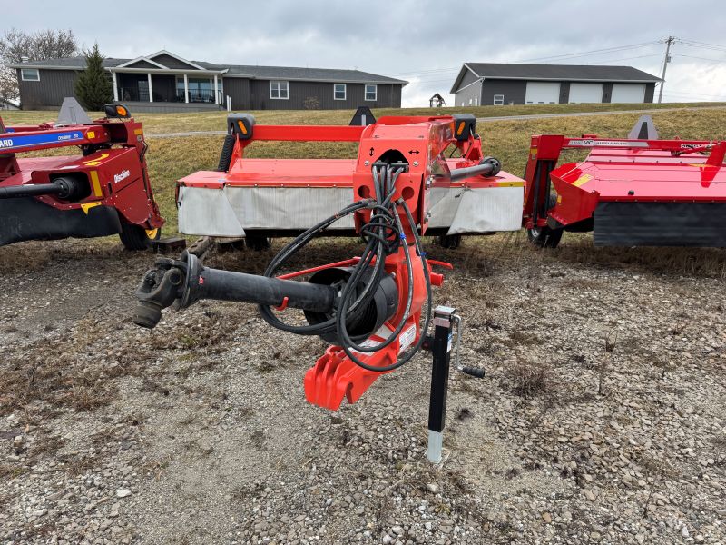 2016 Kuhn FC3160TLR disc mower conditioner in stock at Baker and Sons in ohio