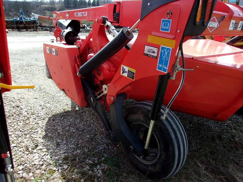 2016 kuhn fc3160tlr disc mower conditioner for sale at baker & sons equipment in ohio