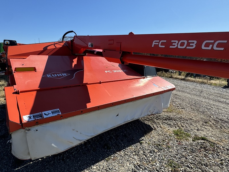 2013 Kuhn FC303GC disc mower conditioner in stock at baker and sons equipment in ohio