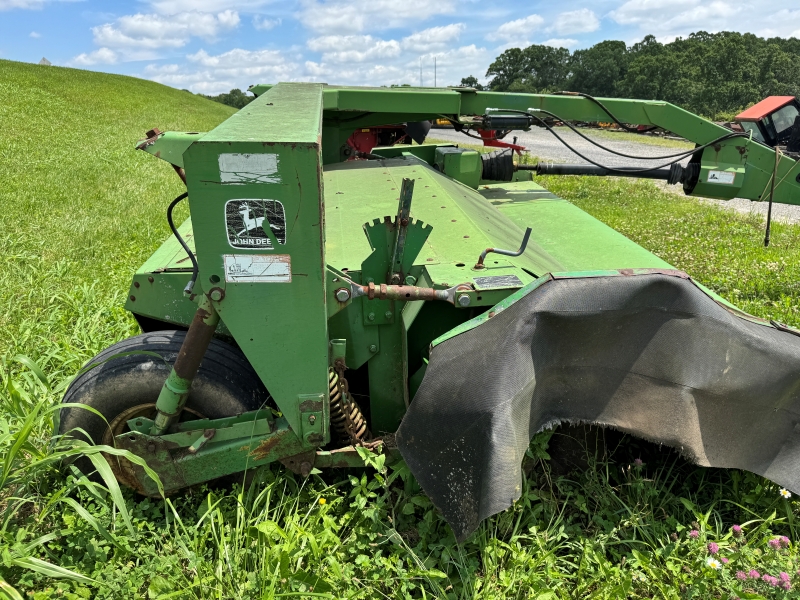1990 John Deere 1360 disc mower conditioner for sale at Baker and Sons in Ohio