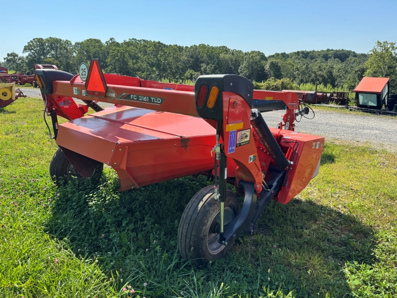 2022 Kuhn FC3161TLD disc mower conditioner in stock at Baker and Sons in ohio