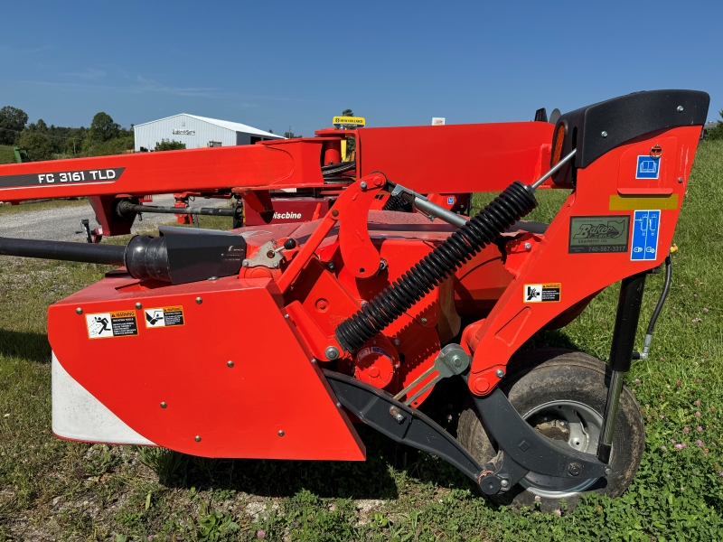 2022 Kuhn FC3161TLD disc mower conditioner in stock at Baker and Sons in ohio