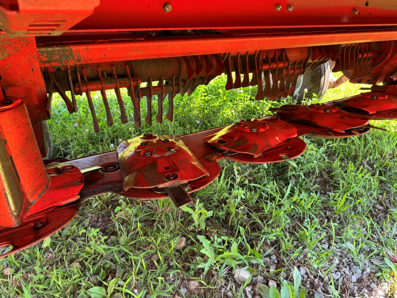 2022 Kuhn FC3161TLD disc mower conditioner in stock at Baker and Sons in ohio