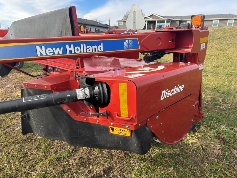 2012 New Holland H7320 disc mower conditioner for sale at Baker and Sons in Ohio