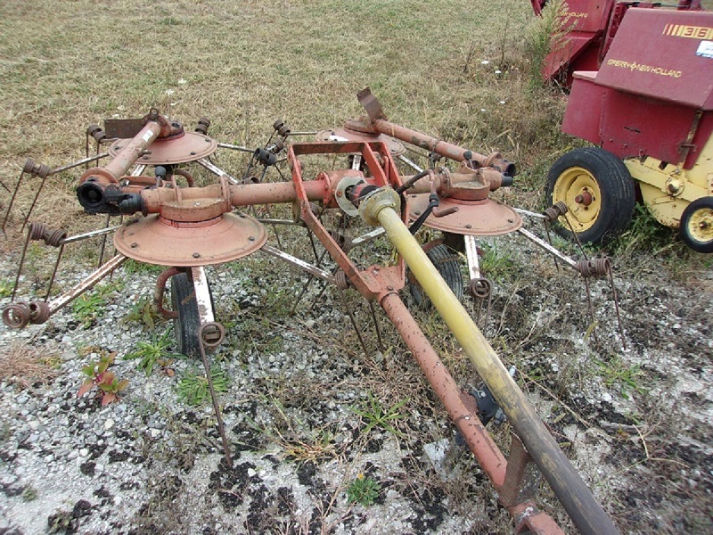 used Kuhn GF452T tedder in stock at Baker & Sons Equipment in Ohio