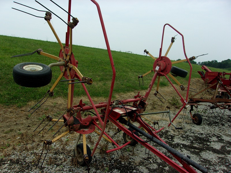 used tonutti gt500 tedder for sale at baker and sons equipment in ohio