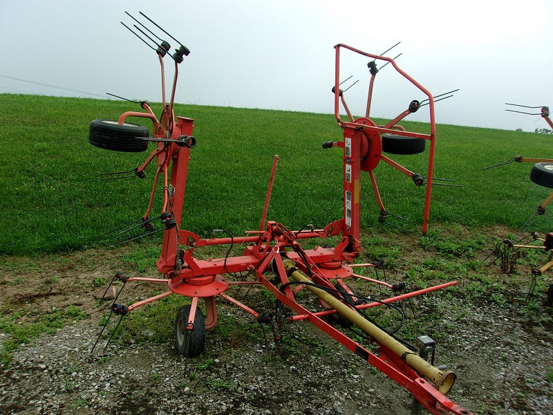 2009 Kuhn GF5202THA tedder in stock at Baker & Sons Equipment in Ohio