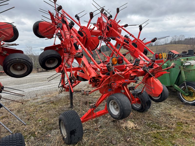 2015 Kuhn GF8702TGF tedder at Baker & Sons Equipment in Ohio