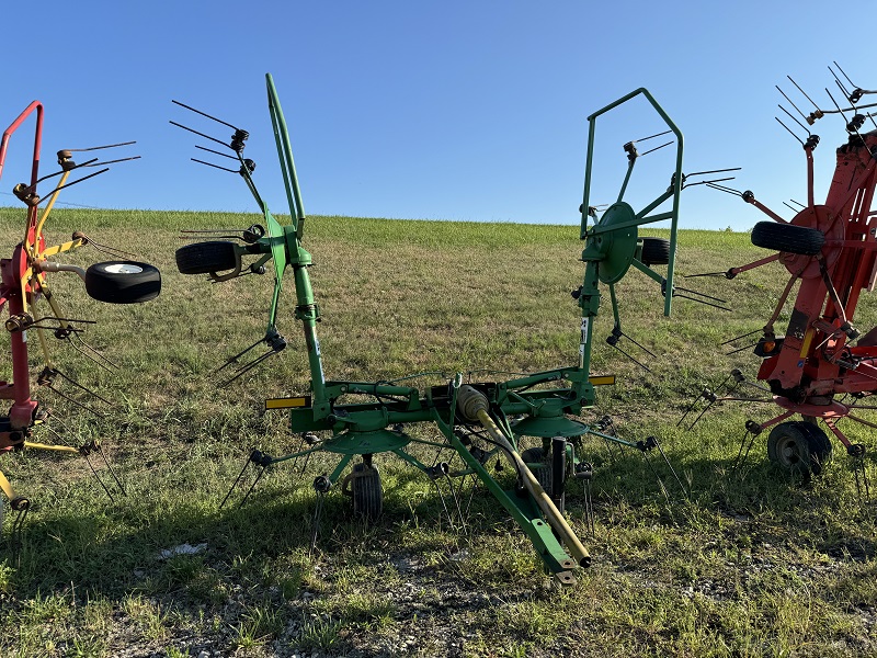 Used John Deere 756 tedder in stock at Baker & Sons Equipment in Ohio