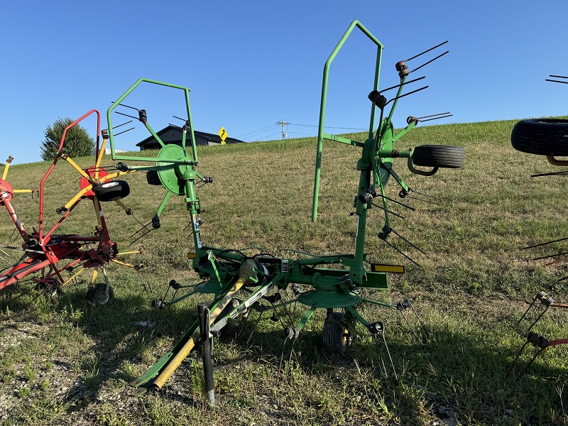 Used John Deere 756 tedder at Baker & Sons Equipment in Ohio