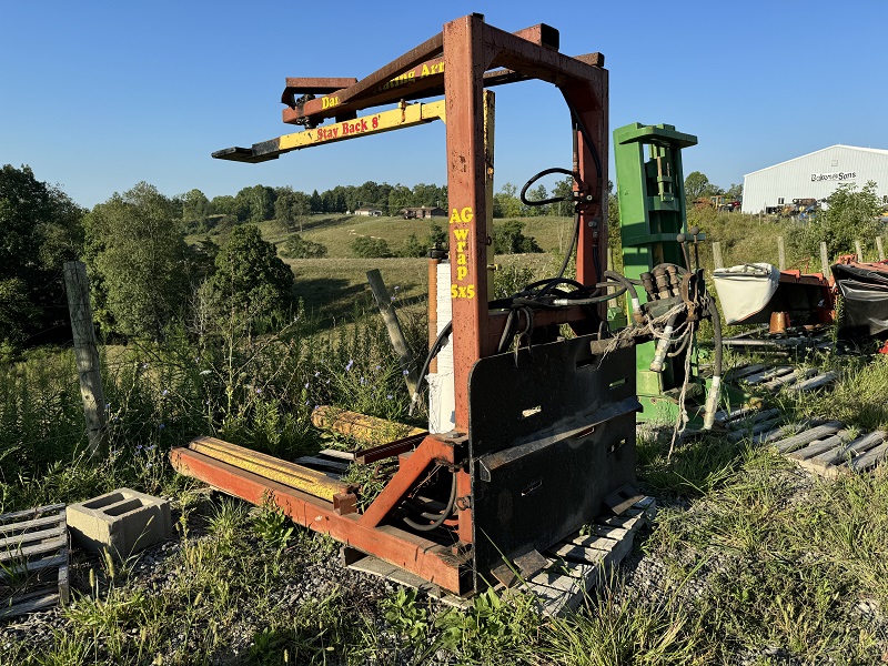 Used Ag Wrap 5x5 bale wrapper at Baker & Sons Equipment in Ohio