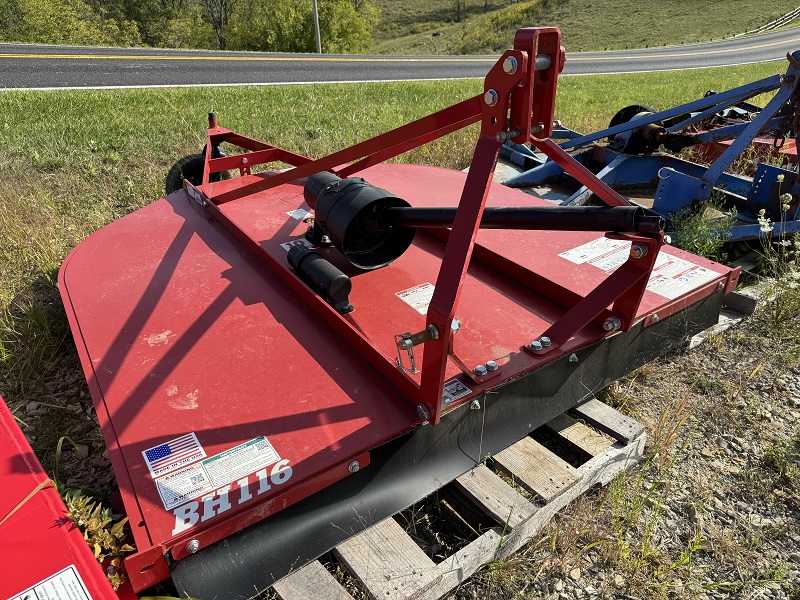 2023 Bush Hog BH116 rotary mower for sale at Baker & Sons in Ohio