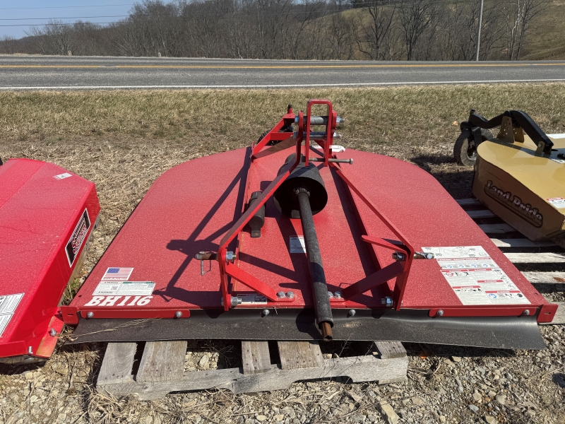 2023 Bush Hog BH116 rotary mower for sale at Baker & Sons in Ohio