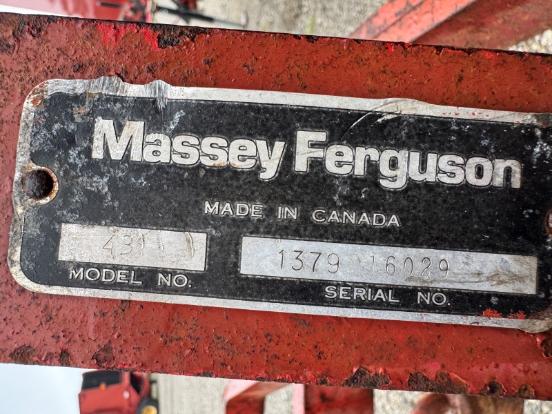 Used Massey Ferguson 43 plow for sale at Baker & Sons Equipment in Ohio