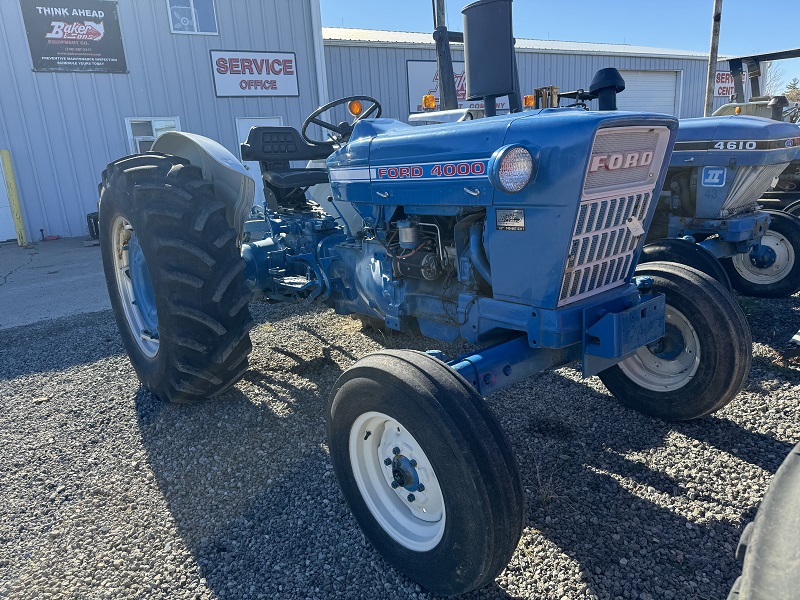 1971 ford 4000d tractor for sale at baker and sons equipment in ohio