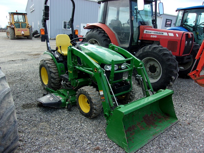 used john deere 2025r tractor for sale at baker and sons equipment in ohio