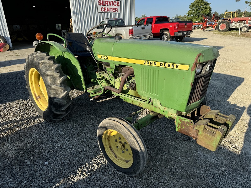 1979 John Deere 850-2 tractor for sale at Baker and Sons Equipment in Lewisville, Ohio.