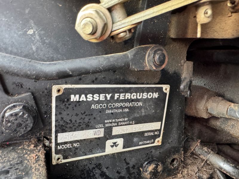 2006 Massey Ferguson 563-4L tractor at Baker & Sons Equipment in Ohio