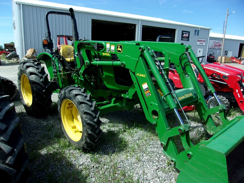 used john deere 5055e tractor in stock at baker and sons equipment in ohio