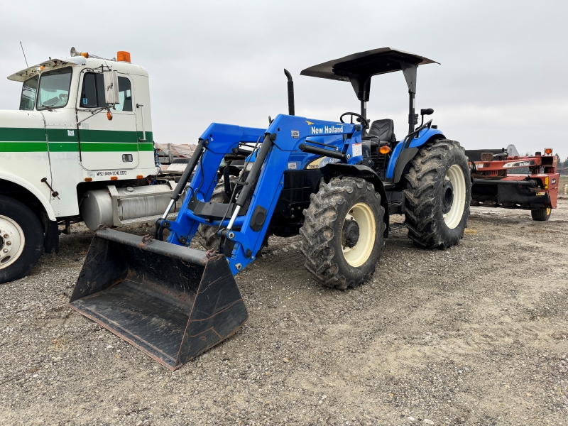 2011 New Holland TD5050-4L tractor for sale at Baker & Sons Equipment in Ohio.