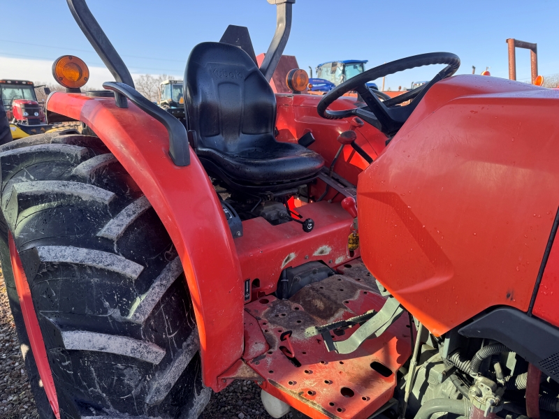 2018 Kubota MX5200 tractor for sale at Baker and Sons Equipment in Ohio.