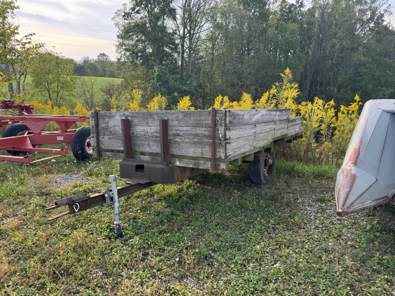 Used 7'X12' farm trailer at Baker & Sons Equipment in Ohio