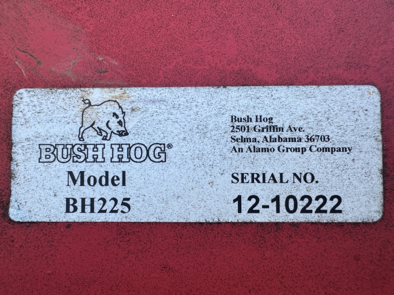 Used Bush Hog BH225 blade in stock at Baker & Sons Equipment in Ohio