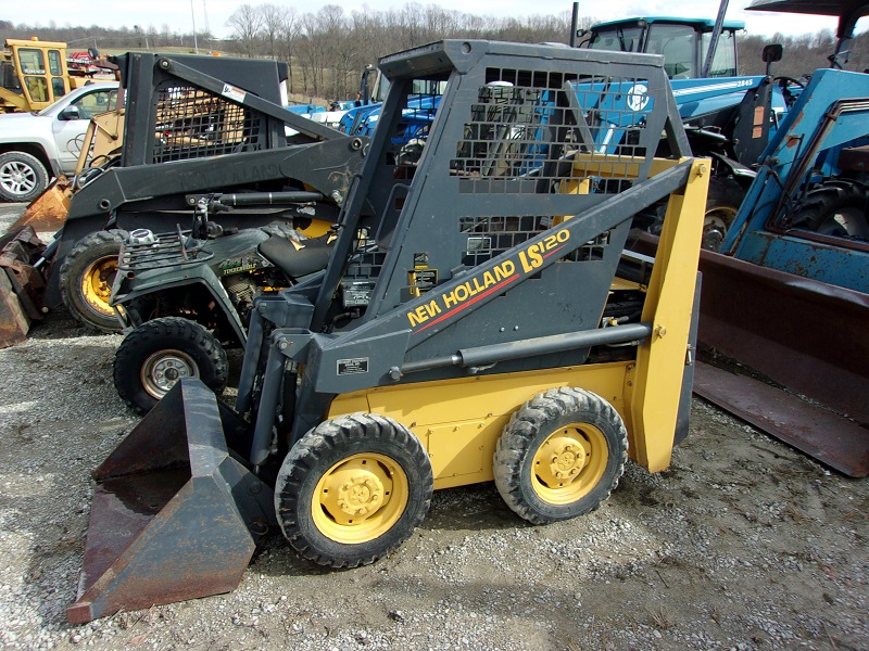 2002 new holland ls120 skidsteer for sale at baker and sons in ohio