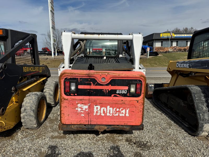 Used Bobcat S590 skidsteer for sale at Baker and Sons Equipment in Lewisville, Ohio