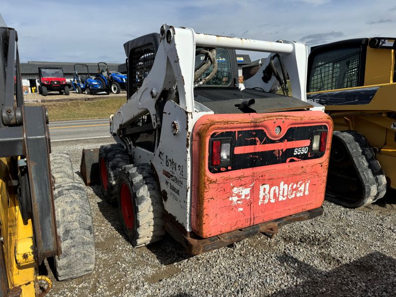 Used Bobcat S590 skidsteer for sale at Baker and Sons Equipment in Lewisville, Ohio
