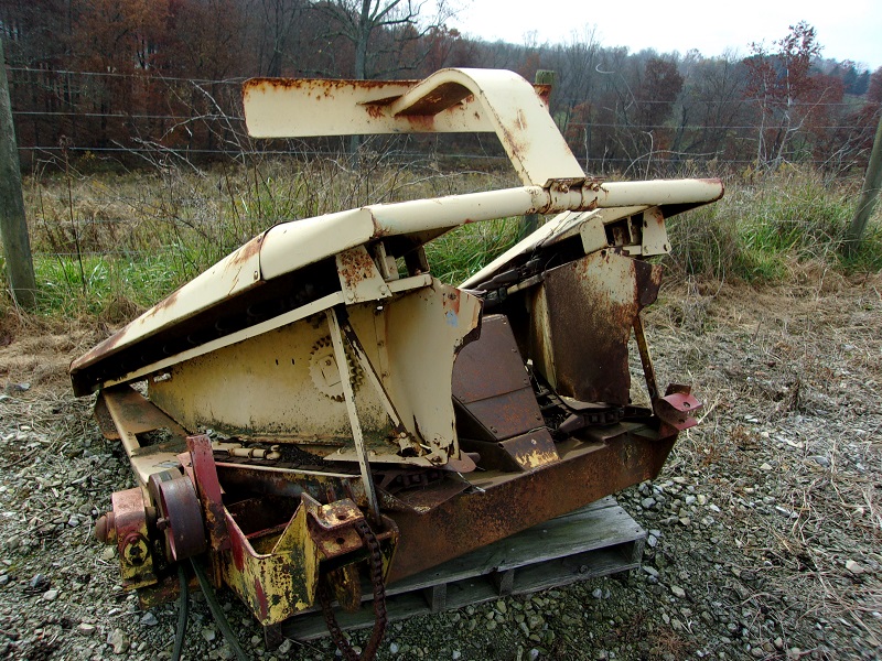 used new holland two row corn head for sale at baker and sons equipment in ohio