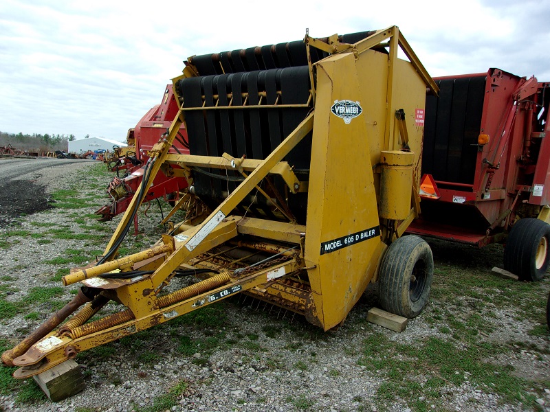 1975 Vermeer 605D round baler at Baker & Sons Equipment in Ohio