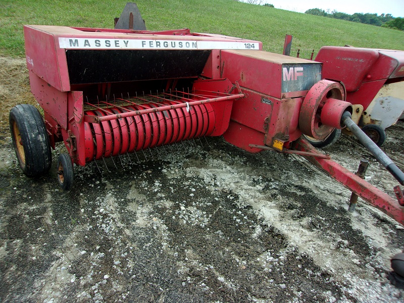 used Massey Ferguson 124 square baler at Baker & Sons Equipment in Ohio