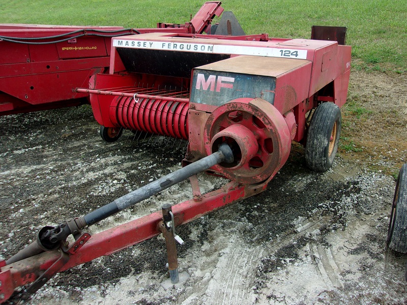 used massey ferguson 124 square baler for sale at baker & sons ohio