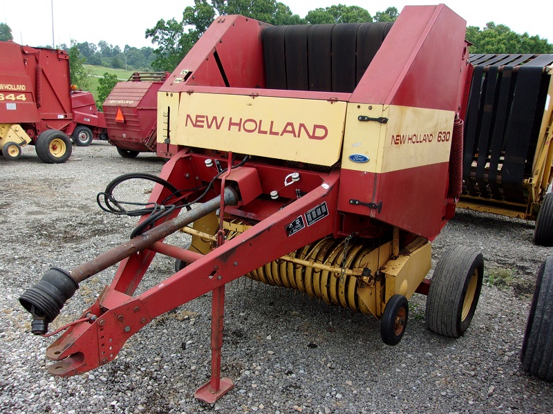 1990 New Holland 630 round baler at Baker & Sons Equipment in Ohio