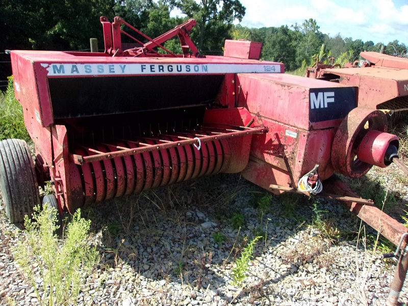 used Massey Ferguson 124 square baler at Baker & Sons Equipment in Ohio