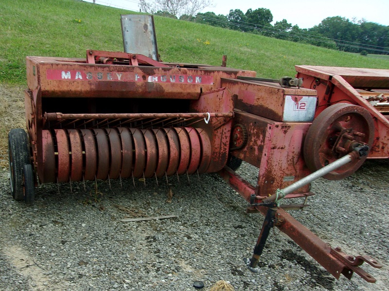 used massey ferguson 12 square baler for sale at baker & sons in ohio