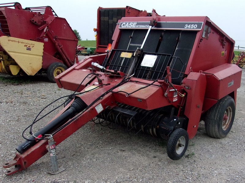 1987 Case IH 3450 round baler at Baker & Sons Equipment in Ohio