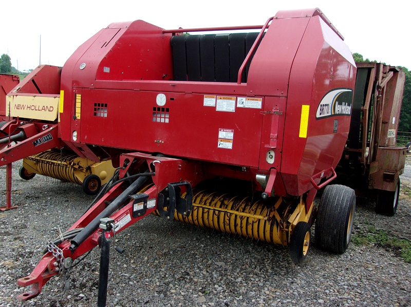 2006 new holland br770a round balerat baker and sons equipment in ohio