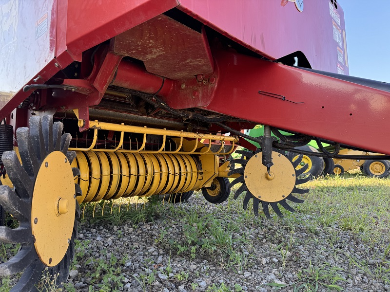 2011 New Holland RB450U round baler for sale at Baker and Sons Equipment in Ohio