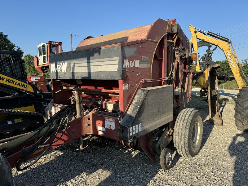 Used M & W 5596 round baler at Baker & Sons Equipment in Ohio