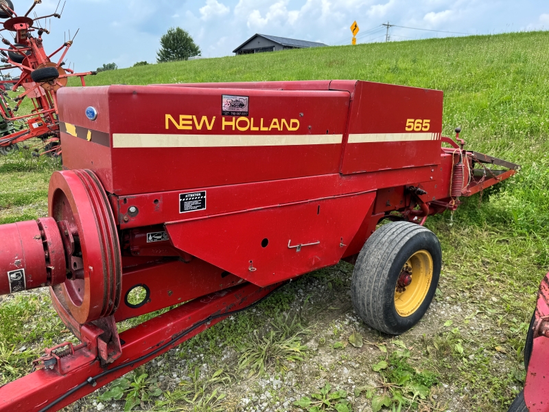 1989 New Holland 565 square baler at Baker & Sons Equipment in Ohio