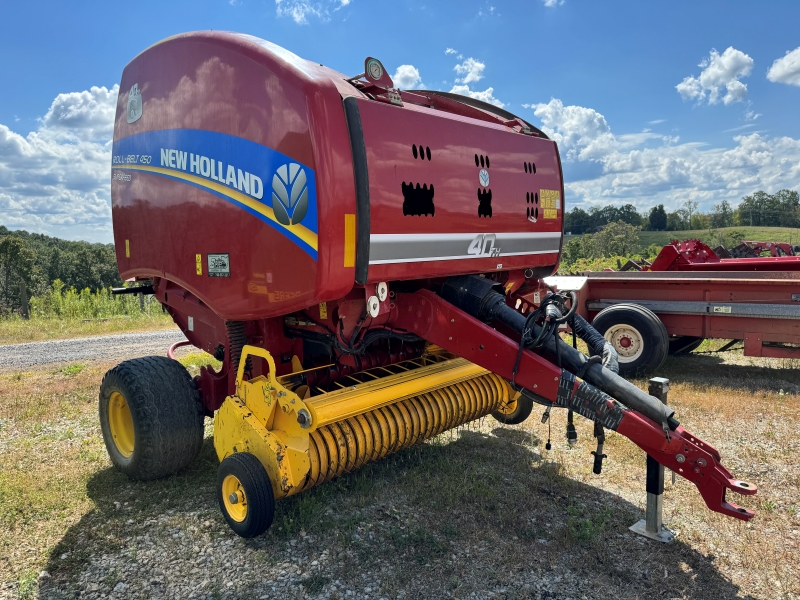2015 New Holland RB450 round baler at Baker and Sons Equipment in Ohio