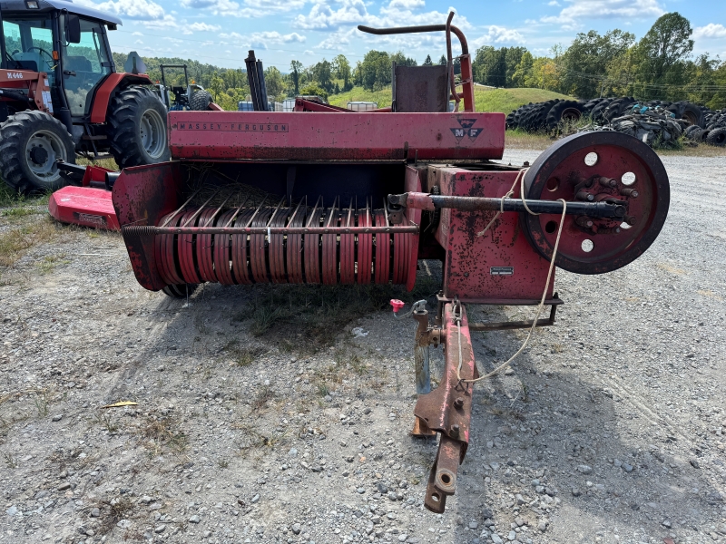 Used Massey Ferguson 9 square baler for sale at baker & sons in ohio