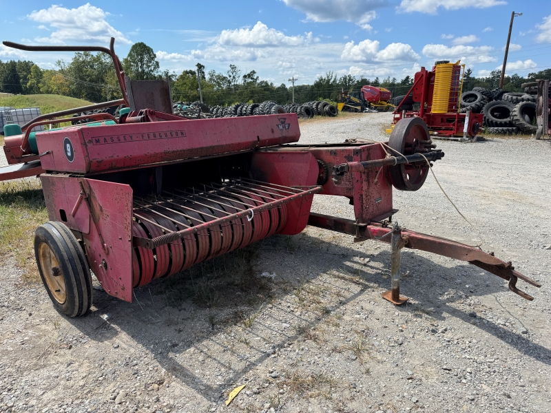 Used Massey Ferguson 9 square baler for sale at baker & sons in ohio
