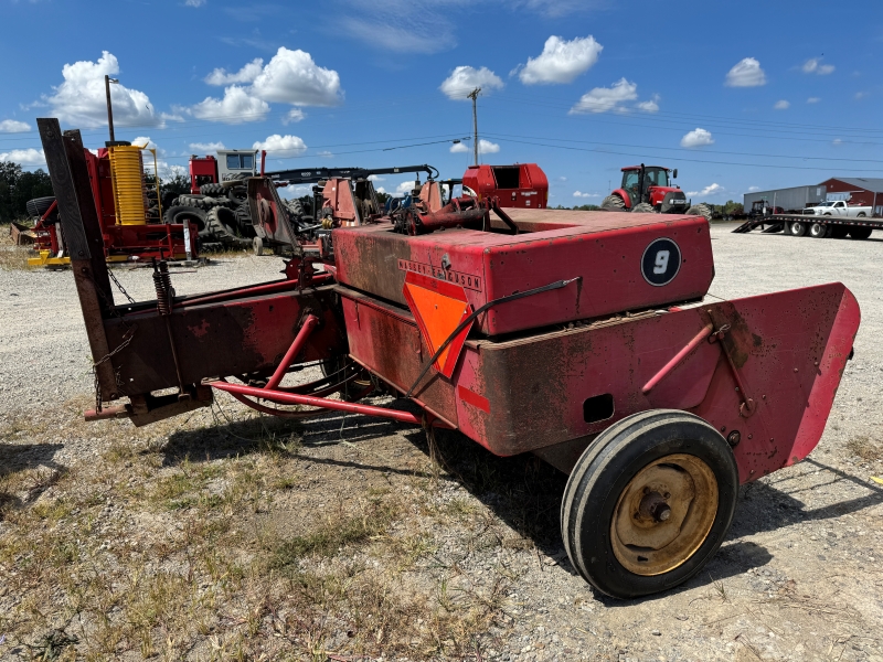 Used Massey Ferguson 9 square baler for sale at baker & sons in ohio