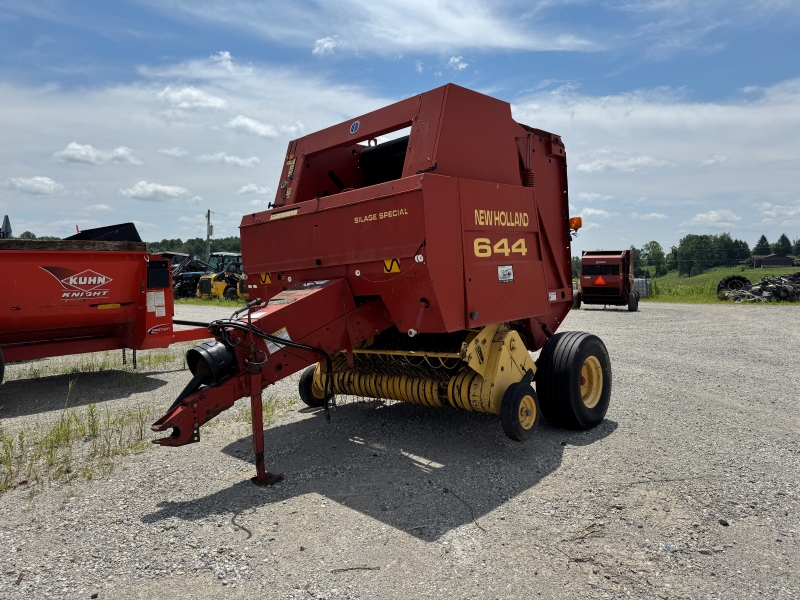 1998 New Holland 644 round baler at Baker & Sons Equipment in Ohio