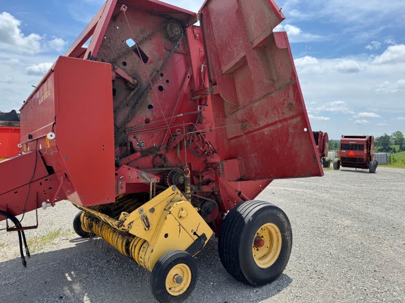1998 New Holland 644 round baler for sale at Baker & Sons Equipment in Ohio